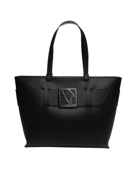 black shopping bag ARMANI EXCHANGE | 9491270A874-00020